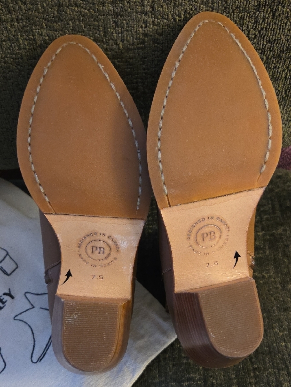 Poppy Barley The Two Point Five Ankle Boot | US Size 7.5 | Colour Praline - Picture 3 of 5